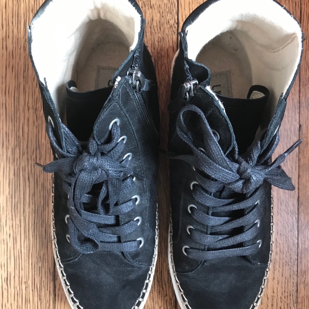 UGG HIGH TOP SNEAKERS-‘GRADIE’-Nubuck- US 8, EU 39